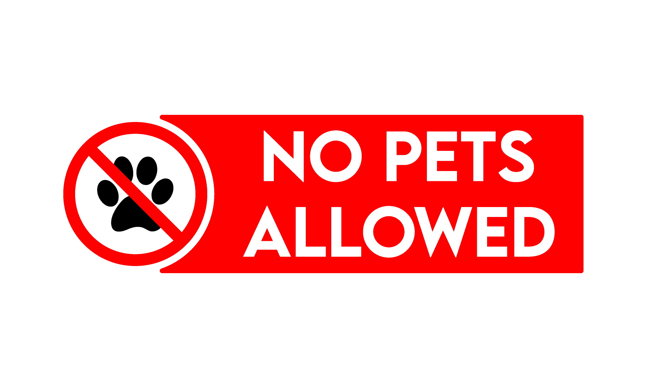 Landlords NO to pets