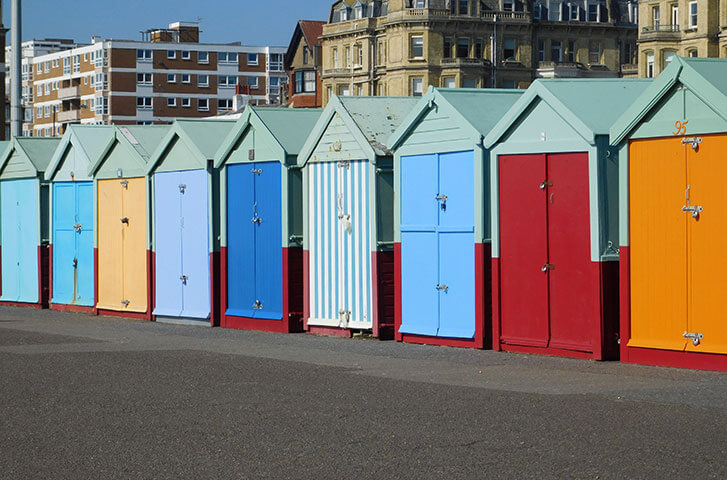 Beach Huts Hove