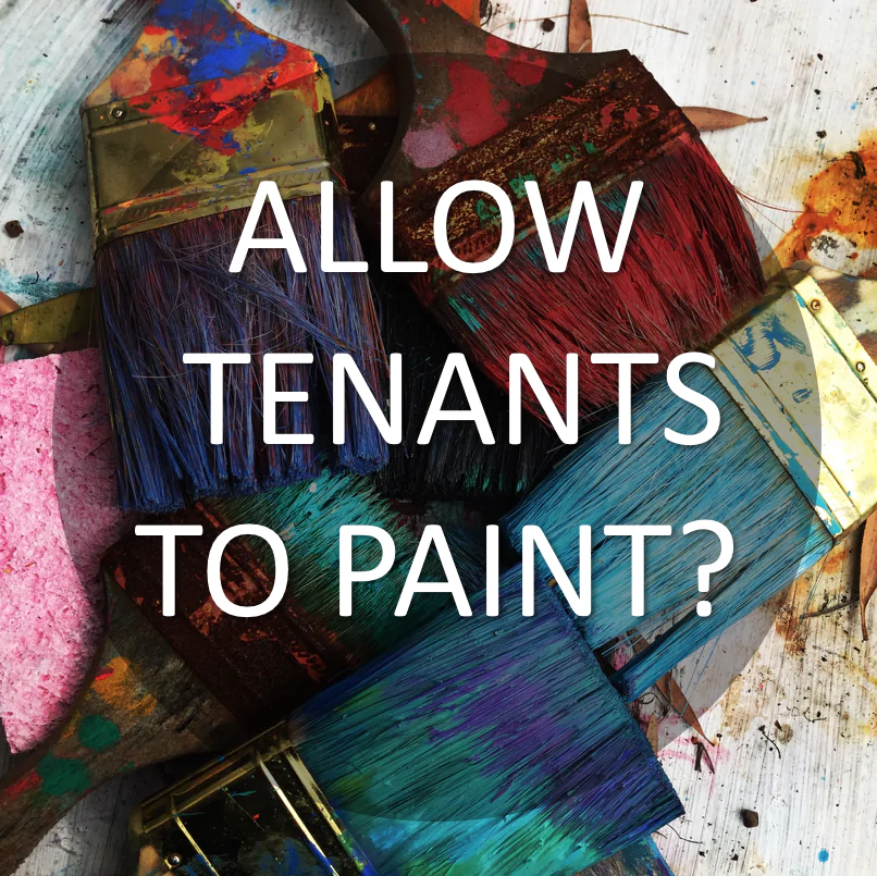 Tenant Painting Rental Property