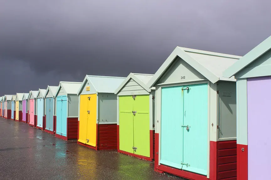 Beach Huts Perfect for Bank Holidays