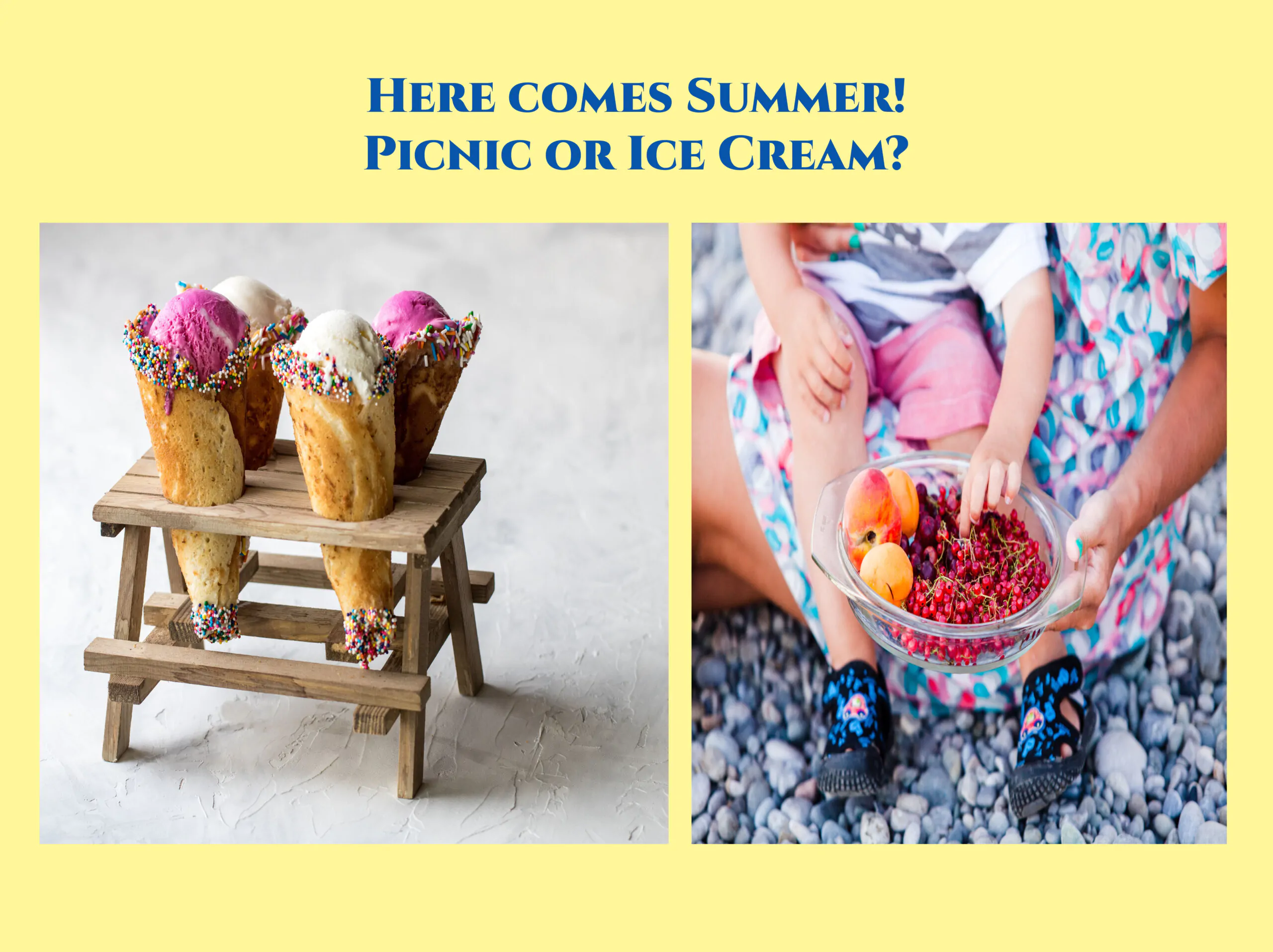 Beach Huts Picnics & Ice Cream