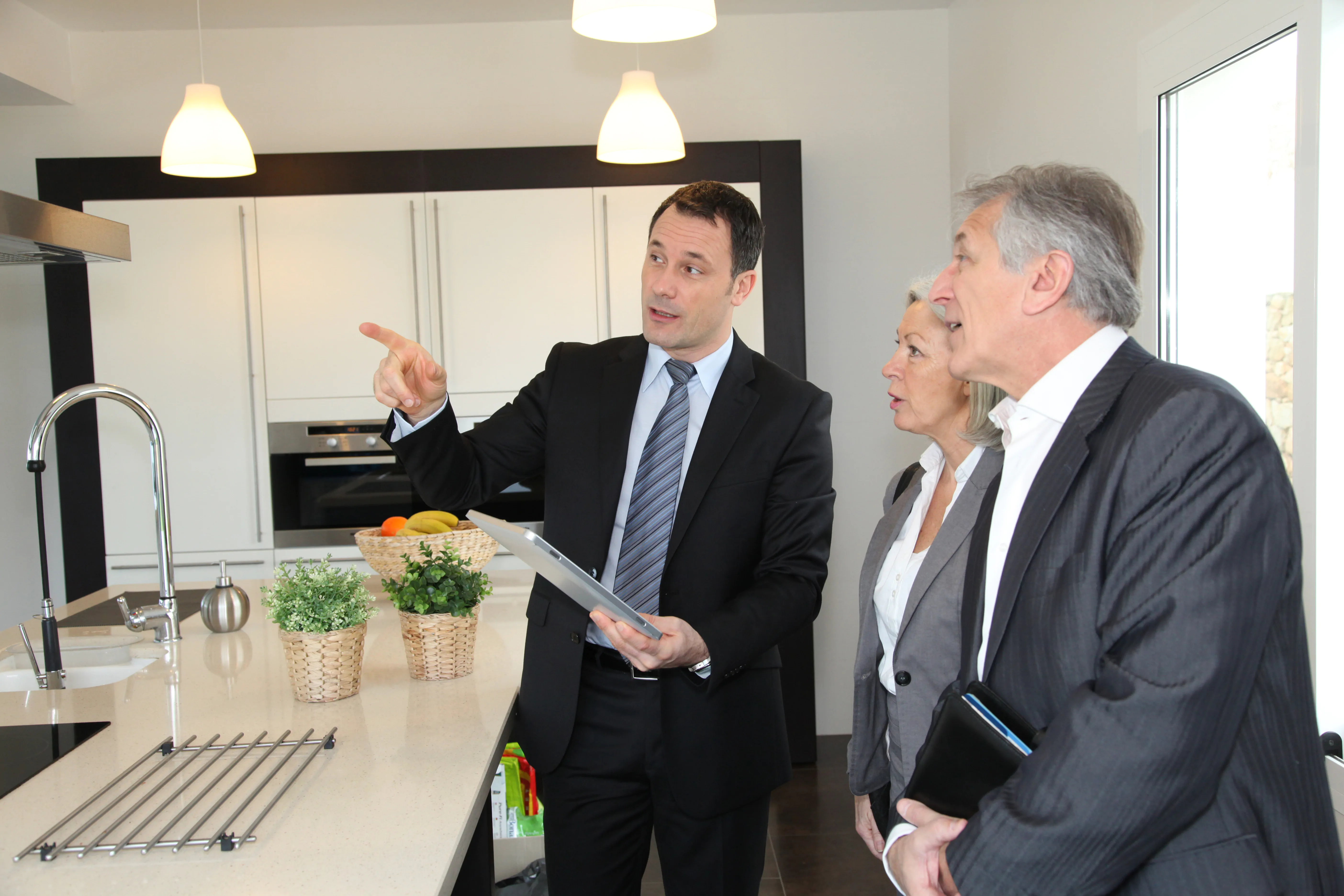 Showing Prospective Tenants Property